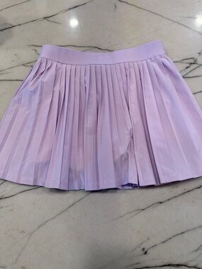 Athleta Girl Lavender Pleated Skort